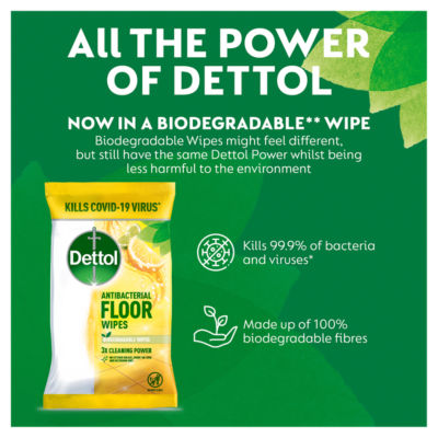 Lemon & Lime XL Floor Wipes 10 thumbnail 3