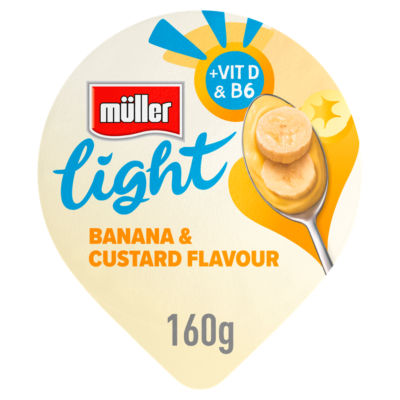 Banana & Custard Fat Free Yogurt thumbnail 2