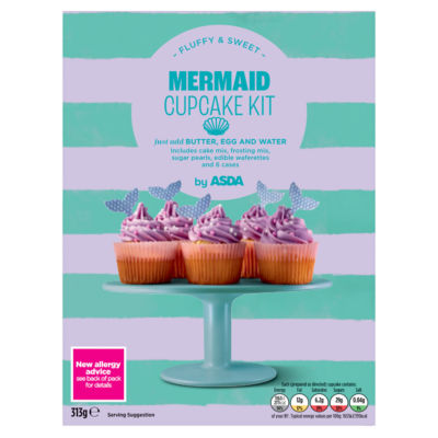 Mermaid Cupcake Kit 313g thumbnail 2