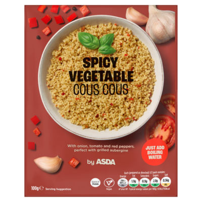 Spicy Vegetable Cous Cous 100g thumbnail 2