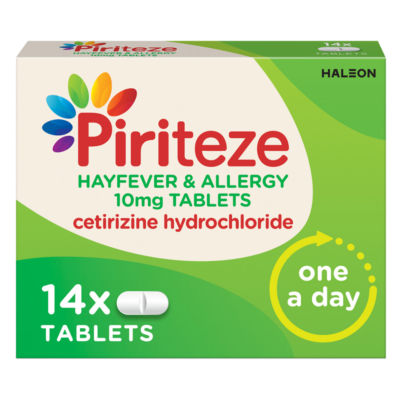 Hayfever & Allergy Antihistamine Tablets, 14s thumbnail 2