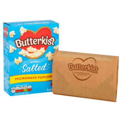 Salted Microwave Popcorn 3x60g thumbnail 3