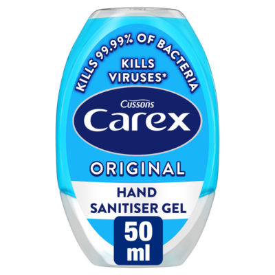 Antibacterial Hand Sanitiser Gel Original 50ml thumbnail 4