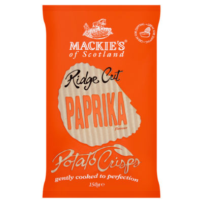Ridge Cut Paprika Flavour Potato Crisps thumbnail 2