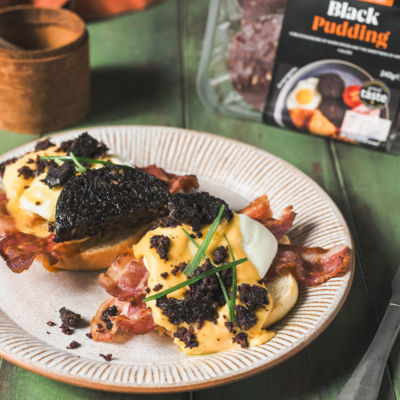 4 Classic Breakfast Black Pudding Slices 240g thumbnail 4