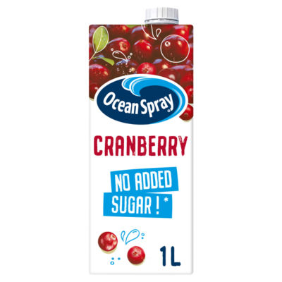 No Added Sugar Cranberry Juice 1L thumbnail 2