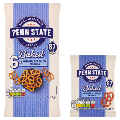 Sea Salted Multipack Pretzels 6 Pack thumbnail 3