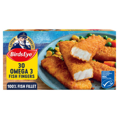 30 Omega 3 Fish Fingers 840g