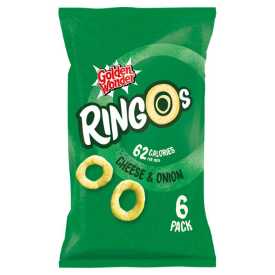 Ringos Cheese & Onion 6 x 12.5g