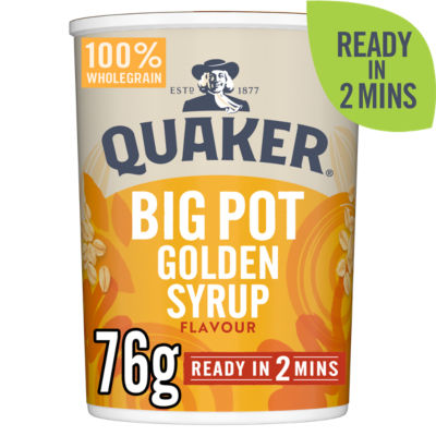 Golden Syrup Porridge Big Pot 76g thumbnail 2