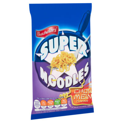 Super Noodles Chow Mein Flavour Noodle Block 90g thumbnail 4