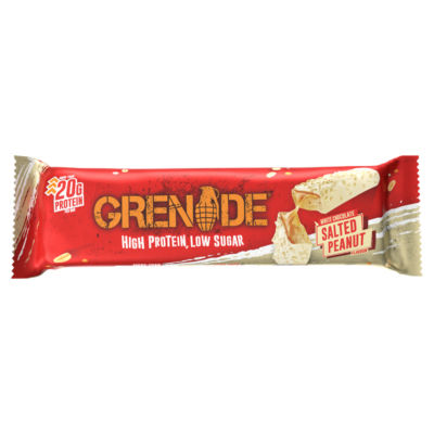 White Chocolate Salted Peanut Flavour Protein Bar 60g thumbnail 2