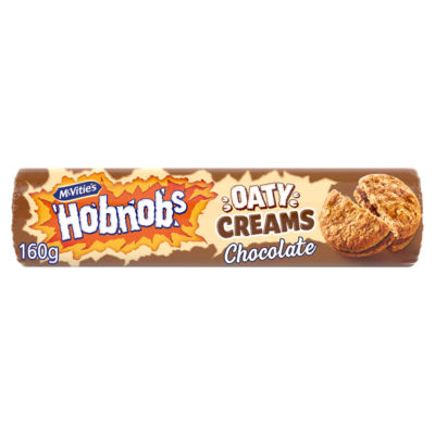 Hobnobs Chocolate Cream Biscuits 160g thumbnail 2