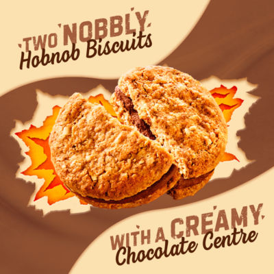 Hobnobs Chocolate Cream Biscuits 160g thumbnail 4