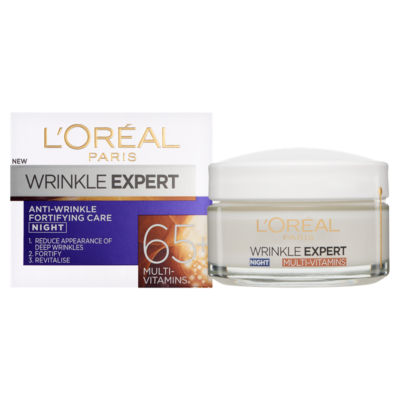 L'Oreal Paris Wrinkle Expert Night Cream, Specifically formulated for women 65+, 50ml thumbnail 3