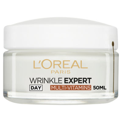 L'Oreal Paris Wrinkle Expert Day Cream, Specifically formulated for women 65+, 50ml