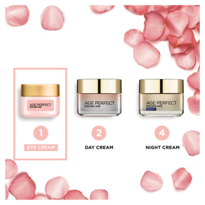 L’Oréal Paris Age Perfect Golden Age Rosy Radiant Eye Cream, with Peony Native Cells, 15ml thumbnail 4