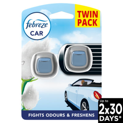 Car Air Freshener Cotton Twin Pack