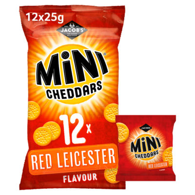 Mini Cheddars Red Leicester Multipack Snacks thumbnail 2
