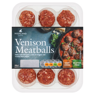 Venison Meatballs 300g