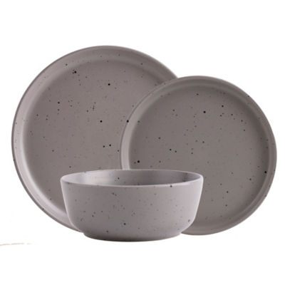 Grey Speckled Dinner Set thumbnail 2