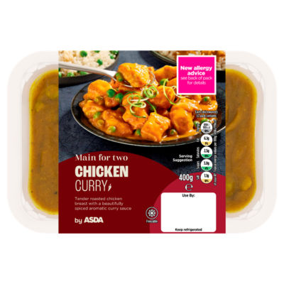 ASDA Main For Two Chicken Curry 400g