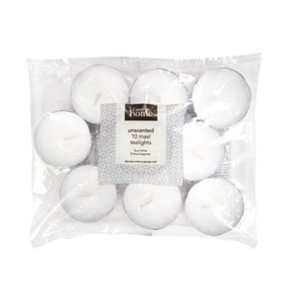 Unscented Maxi Tealights