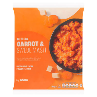 ASDA Buttery Carrot & Swede Mash
