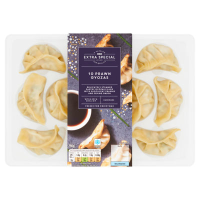 10 Prawn Gyozas