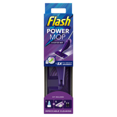 Powermop Floor Cleaner Starter Kit, All-In-One Mopping System thumbnail 2