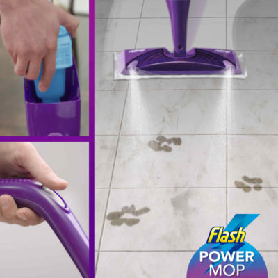 Powermop Floor Cleaner Starter Kit, All-In-One Mopping System thumbnail 4