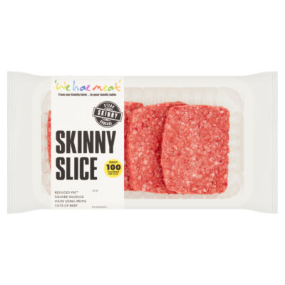 Skinny Steak Sausage Slice 260g thumbnail 2