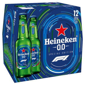 0.0 Alcohol Free Premium Lager Beer Bottles 0% ABV 12x330ml