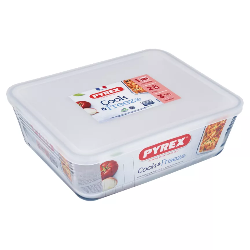 Pyrex Glass Dish With Lid