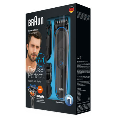 All-in-one Trimmer 3 MGK3245, 7-in-1 Beard Trimmer For Men, 5 Attachments