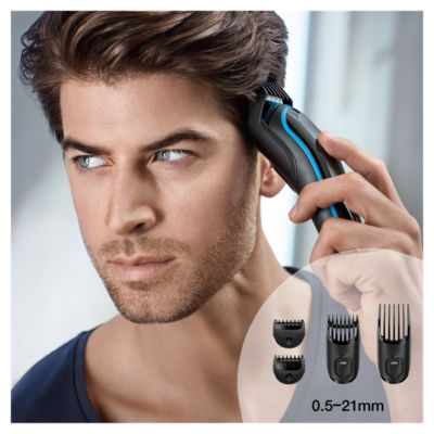 All-in-one Trimmer 3 MGK3245, 7-in-1 Beard Trimmer For Men, 5 Attachments thumbnail 3