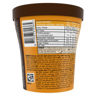 Ice Cream Tub Double Salted Caramel 440 ml thumbnail 3