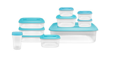 Peel Lid Food Storer Set - Colour May Vary thumbnail 3