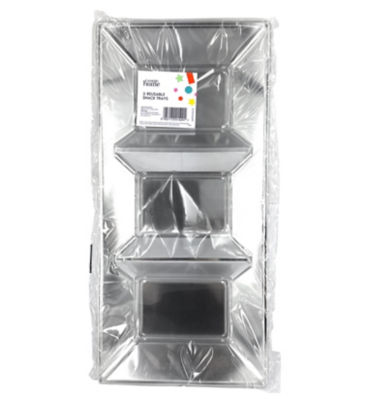 George Home 3 Section Snack Tray