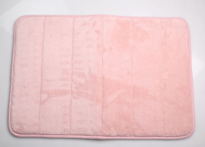 Pink Memory Foam Bath Mat