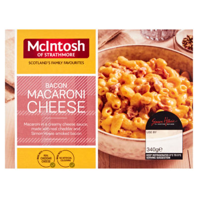 of Strathmore Bacon Macaroni Cheese 340g