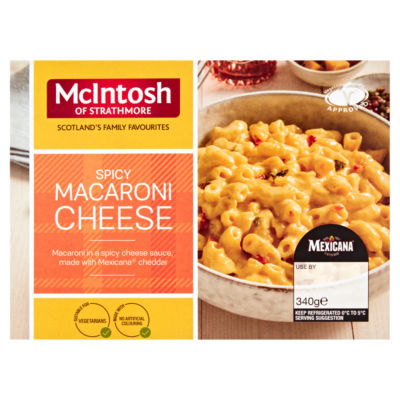 of Strathmore Spicy Macaroni Cheese 340g thumbnail 2