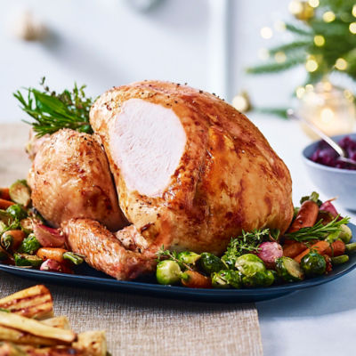 Small Basted Whole Turkey (Typically 3.25kg thumbnail 2