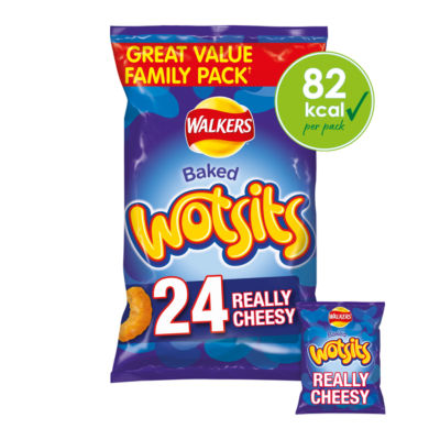 Wotsits Really Cheesy Multipack Crisps 24 Pack