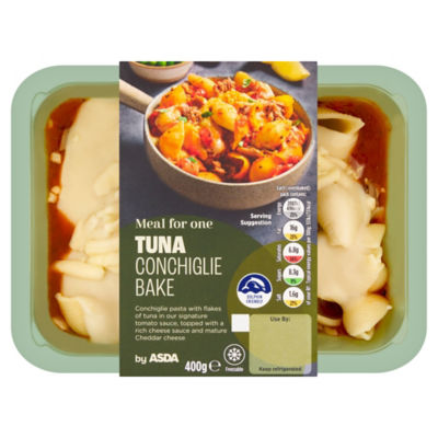 ASDA Meal For One Tuna Conchiglie Bake 400g