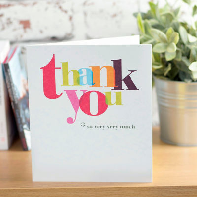 Thank You So Very Much Card thumbnail 4