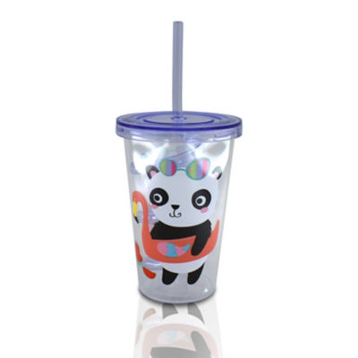 Kids Panda Straw Tumbler thumbnail 2