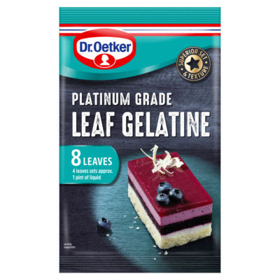Platinum Grade Leaf Gelatine 13g (8 Leaves) thumbnail 2