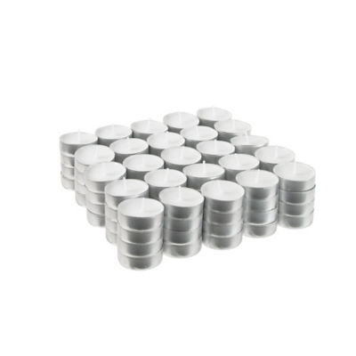Unscented White Tealights 100pk