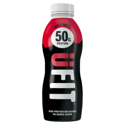 Strawberry High-Protein Milkshake 500ml thumbnail 2